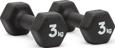 Гантелі Adidas Dumbbells чорний 3 кг, чорні