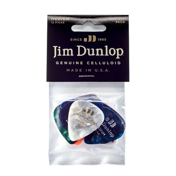 Набор медиаторов Dunlop Celulloid Pick Medium Variety Pack