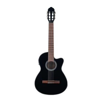 Класична гітара з звукознімачем VGS E-Classic Student Preamp & Cutaway (Black)
