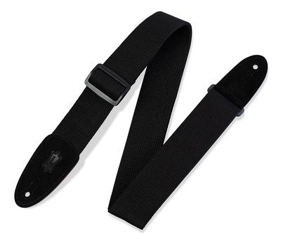 Гитарный ремень Levy's MC8-BLK Classics Series Cotton Guitar Strap (Black)