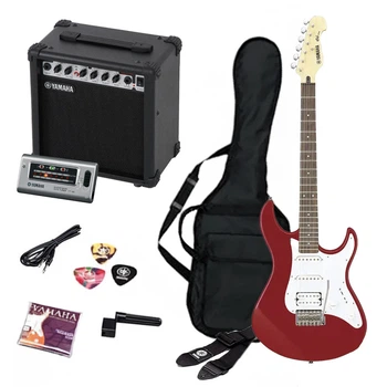 Гитарный набор Yamaha GIGMAKER EG112 GPII (METALLIC RED) + чехол, комбоусилитель и аксессуары