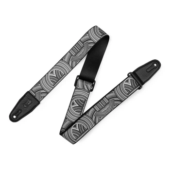 Гитарный ремень Levy's MP2TAT-002 2_ Tattoo Series Poly Guitar Strap - Tribal