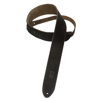 Гитарный ремень Levy's MS12-BLK Classics Series Suede Guitar Strap (Black)
