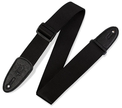 Гитарный ремень Levy's M8-BLK Classics Series Polypropylene Guitar Strap (Black)
