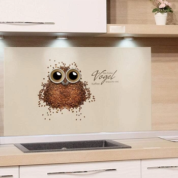 Стеклянный кухонный фартук для защиты от брызг 80 х 60 см GRAZDesign