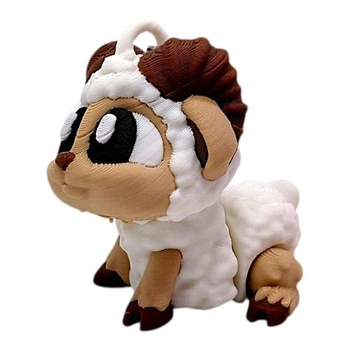 3D Брелоки "CUTE SHEEP / Милая овца", Keychain, 3D печать