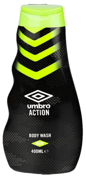 Гель для душу Umbro чоловічий Action 400 мл (761828223889)