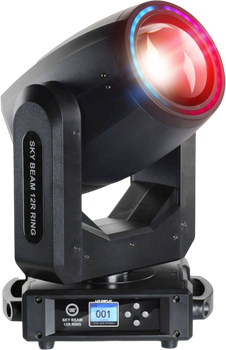 Світлодіодна голова Light4Me Sky Beam 12R Ring рухома (5908249837768)
