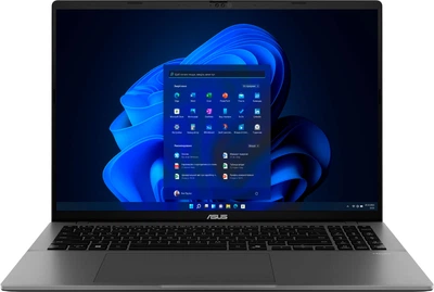Ноутбук ASUS VivoBook S16 M3607GA-SH086X (90NB17M1-M00500) Matte Gray / 16" OLED WUXGA / AMD Ryzen AI 9 465 / RAM 32 ГБ / SSD 1 ТБ / Windows 11 Pro / Подсветка клавиатуры / Зарядка по USB