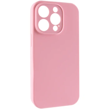 Чехол Silk Full Camera Protective (AA) NO LOGO для Apple iPhone 14 Pro Max (6.7") (Розовый / Light pink) Epik (189113)