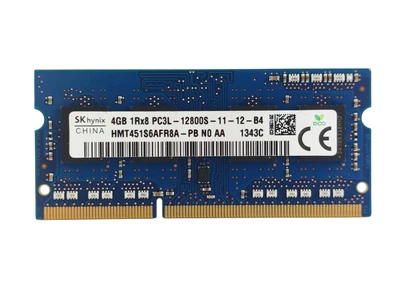 Оперативная память для ноутбука SODIMM SK hynix DDR3L 4Gb 1600MHz PC3L-12800S (HMT451S6AFR8A-PB) 15032 Б/У