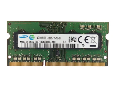 Оперативная память для ноутбука SODIMM Samsung DDR3L 4Gb 1600MHz PC3L-12800S (M471B5173QH0-YK0) 15018 Б/У