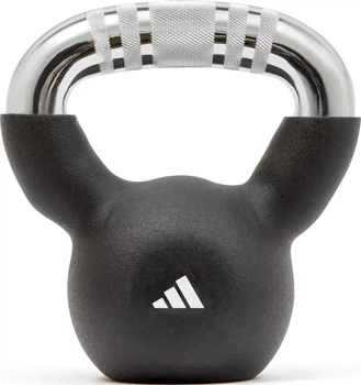 Гиря Adidas Kettlebell 4 кг, чорна