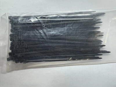 Хомути пластикові чорні 3.6x200( 100шт.) MOLDER MA28320