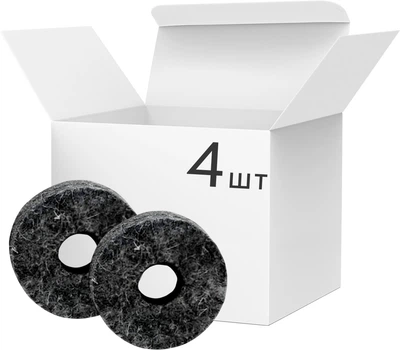 Комплект фетрів Gibraltar SC-CFL/4 Cymbal Felts Large для тарілок 4 шт (RG-GI854244)