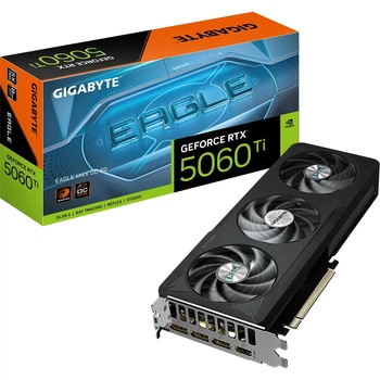 Відеокарта GeForce RTX 5060 Ti 8GB GDDR7 Eagle Max OC Gigabyte (GV-N506TEAGLEMAX OC-8GD)