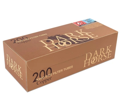 Гильзы для набивки сигарет DARK HORSE COPPER KING SIZE