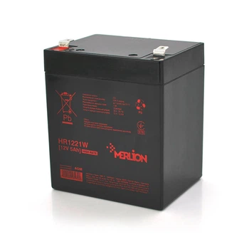 Акумуляторна батарея MERLION HR1221W, 12V 5Ah ( 90 х 70 х 100 (105) ) (UG-13439)