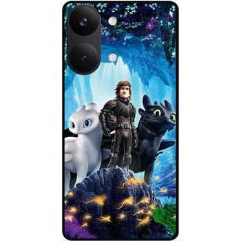 Чехол силиконовый Candy для Xiaomi Poco X8 Pro Max с рисунком Как приручить дракона