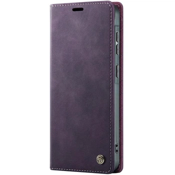 Кожаный чехол-книжка CaseMe Velvet Matte для Samsung Galaxy S26+ (Purple) Epik (255110)
