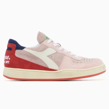 Жіночі кросівки Diadora Mi Basket Low Lampone вінтажні шкіряні 40,5