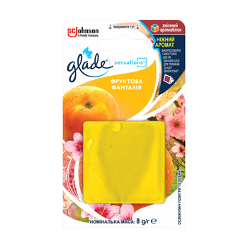 Освіжувач повітря універсальний Glade Sensations Фруктова фантазія 8 г