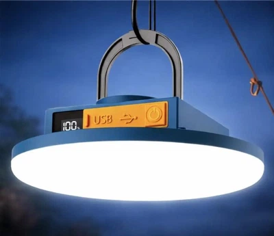 Светодиодная Led лампа 125мм ночник с аккумулятором 4500мач PowerBank
