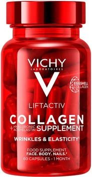 Коллаген Vichy LiftActiv Nutricosmetics Collagen 60 капсул (3337875935388)