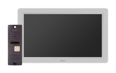 Комплект ARNY AVD-7012FHD (AVD-712FHD 2Мп 7'' IPS + AVP-05 2Мп 74°), Light-gray + Brown