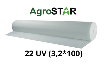 Агроволокно AgroStar 22 UV белое 3 2х100 м для защиты растений от заморозков и вредителей BAU_А0049131