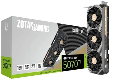 Видеокарта Zotac GeForce RTX 5070 Ti GAMING SOLID SFF (ZT-B50710D3-10P)