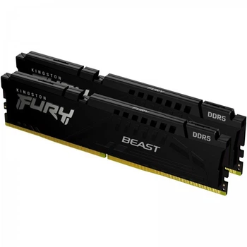 Оперативна пам'ять Kingston FURY 64 GB (2x32GB) DDR5 6000 MHz Beast Black EXPO (KF560C36BBEK2-64)