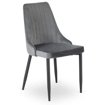 Стул MEBEL ELITE BARI Серые ножки черные ME.BARI/P/V/K