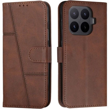 Чехол-книжка с застежкой UniCase Jet Cover для Xiaomi 17T - Brown