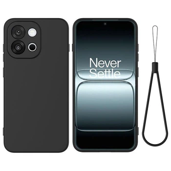 Силіконовий (TPU) чохол Deexe Silicone Case для OnePlus Nord 6 - Black