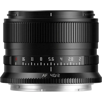 Обʼєктив TTArtisan AF 40mm f/2 Z для Nikon
