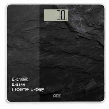 Ваги цифрові підлогові Amina ADE BE2306-4 чорні