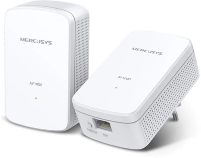 Комплект адаптерів AV1000 Gigabit Powerline Mercusys MP500 KIT