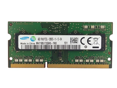 Оперативная память для ноутбука SODIMM Samsung DDR3L 4Gb 1600MHz PC3L-12800S (M471B5173QH0-YK0) 15020 Б/У