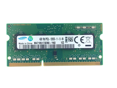 Оперативна пам'ять для ноутбука SODIMM Samsung DDR3L 4Gb 1600MHz PC3L-12800S (M471B5173DB0-YK0) 14504 Б/У
