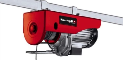 Тельфер электрический Einhell tc-eh 500-18, 1000Вт, до 500кг, трос 18м, 15.6кг 2255145
