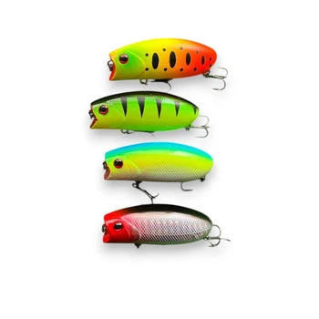 Набір Воблерів поппер Malas 57mm\9g (4шт) (936-Набір 2)
