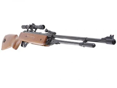 Пневматична гвинтівка Kandar B3-3 PRO Germany 4.5 мм 280 м/с (Газова пружина) + Оптичний приціл 3-7х28 + Кульки 500 шт
