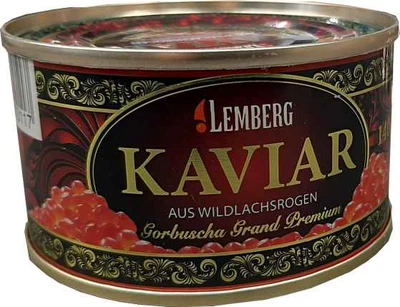 Ікра горбуші Lemberg Grand Premium 140 г (4260051070117)