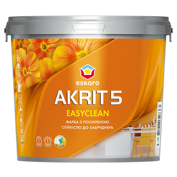 Акрилова матова Akrit 5 Easyclean 4,75л