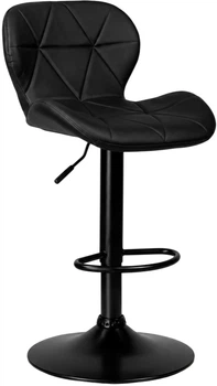 Стул Примтекс Плюс Roberto Hoker GL black D-5 Экокожа Черный (Roberto Hoker GL black D-5 )