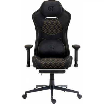 Геймерское кресло GT Racer X-2407 Fabric Black/Orange [166928]