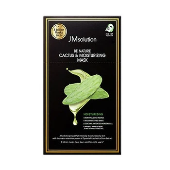 Тканевая маска для лица с экстрактом кактуса JMSolution Be Nature Cactus & Moisturizing Mask 24 мл