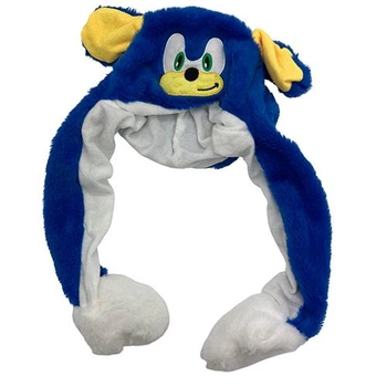 Шапка Sonic с двигающимися ушами Sonic Moving Ears Hat