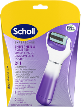 Elektroniczny pilnik do stóp Scholl Expert Care 2w1